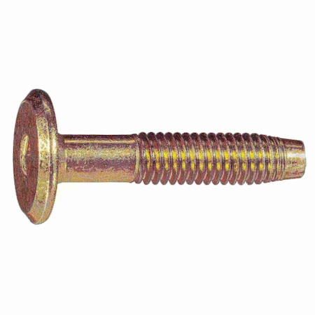 Midwest Fastener Binding Screw, 1.00mm (Coarse), Steel, Yellow Zinc, 8 PK 933625